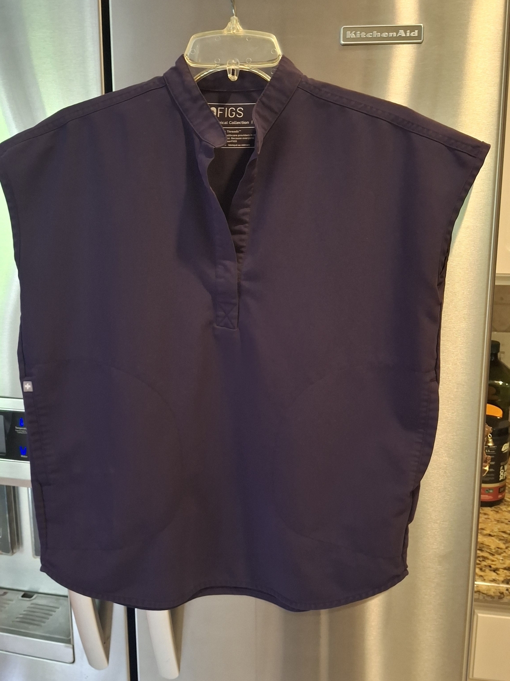 FIGS Women’s Purple V-Neck Medical Tunic